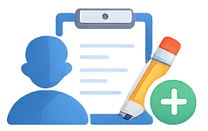 Client registration icon